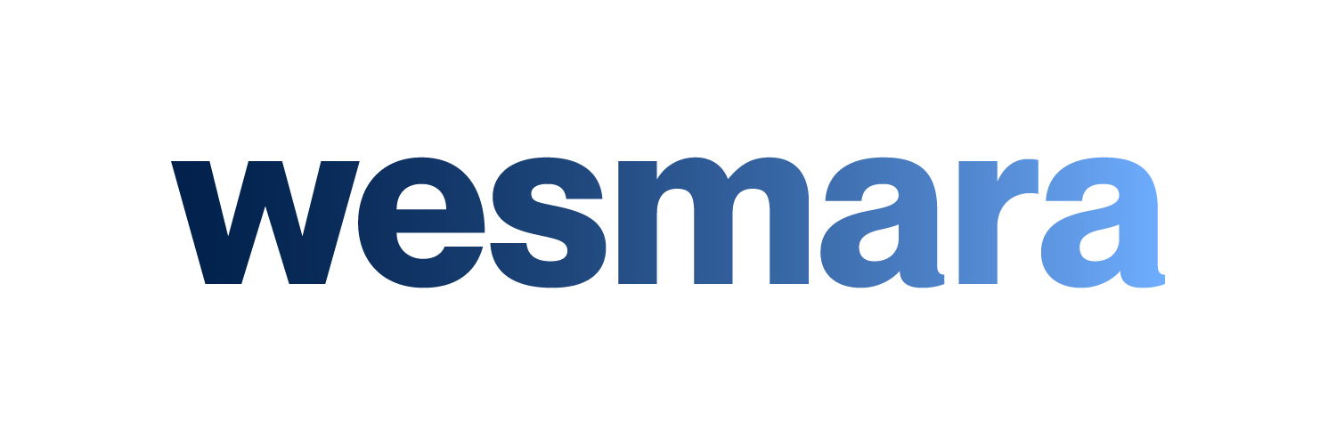 wesmara footer design logo